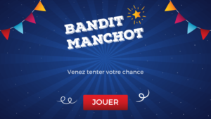 Location bandit manchot support tactile accueil